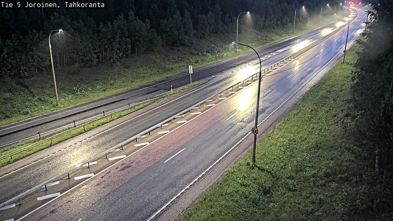 Weather Camera Image Road 5 Joroinen, Tahkoranta, Joroinen, Pohjois-Savo