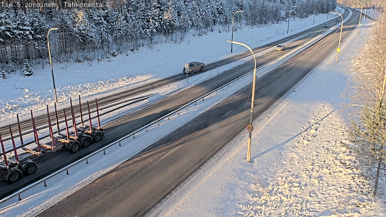 Kelikamerat Kuva Tie 5 Joroinen, Tahkoranta, Joroinen, Pohjois-Savo