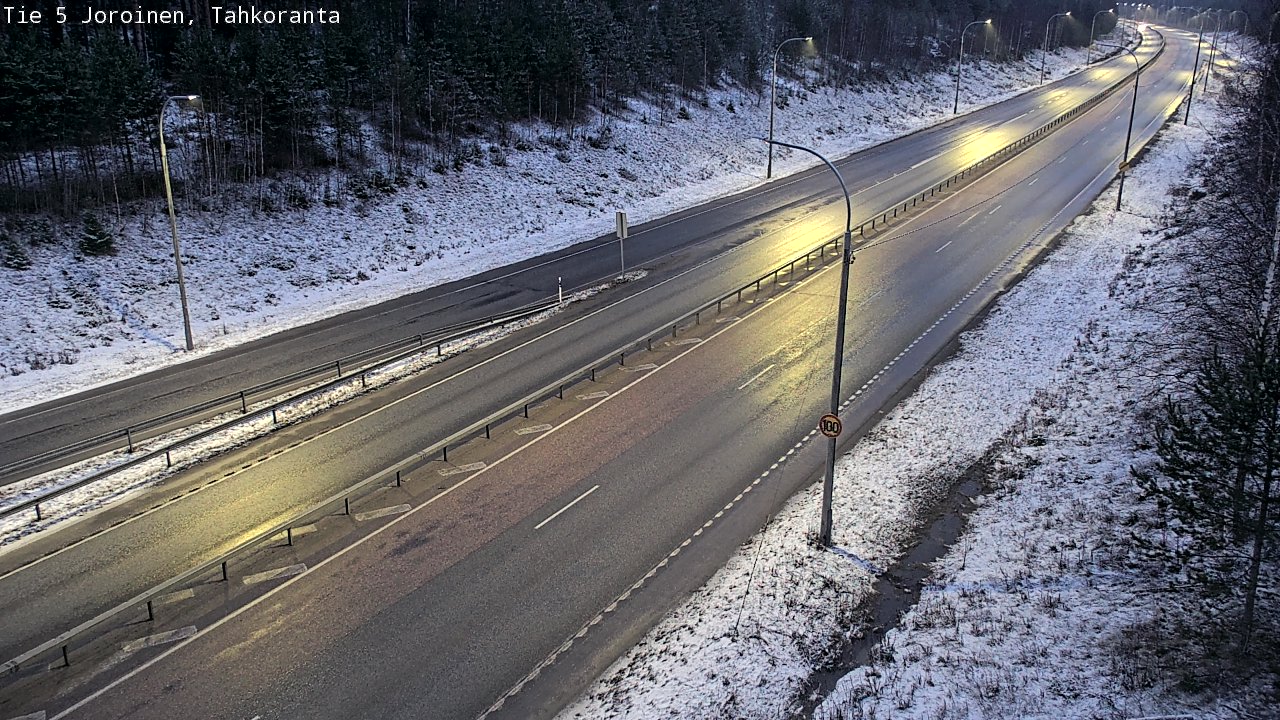 Kelikamerat Kuva Tie 5 Joroinen, Tahkoranta, Joroinen, Pohjois-Savo