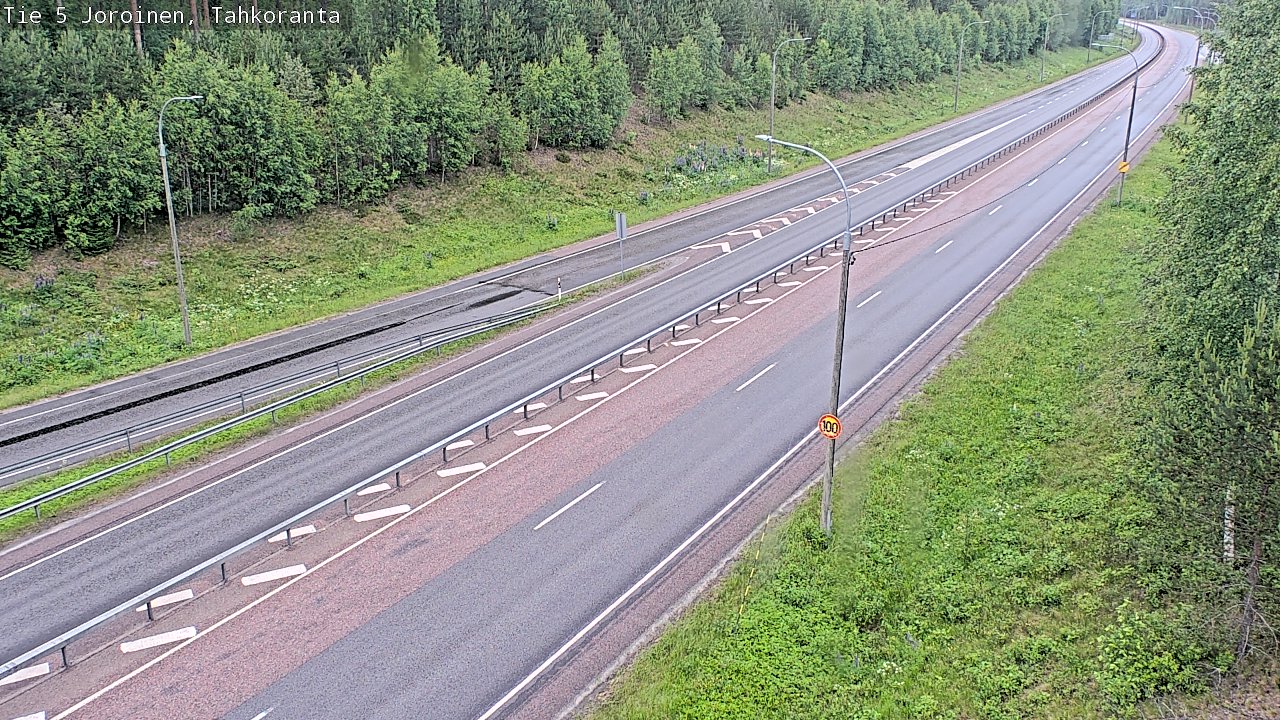Weather Camera Image Road 5 Joroinen, Tahkoranta, Joroinen, Pohjois-Savo