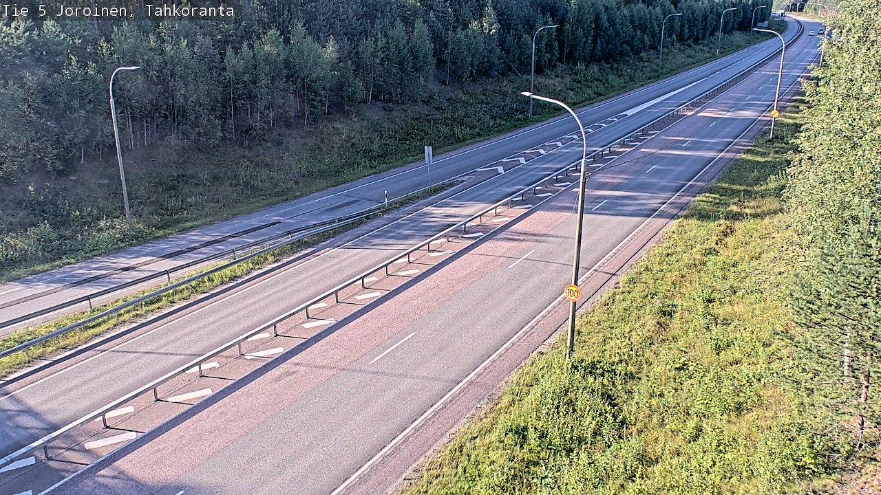Kelikamerat Kuva Tie 5 Joroinen, Tahkoranta, Joroinen, Pohjois-Savo