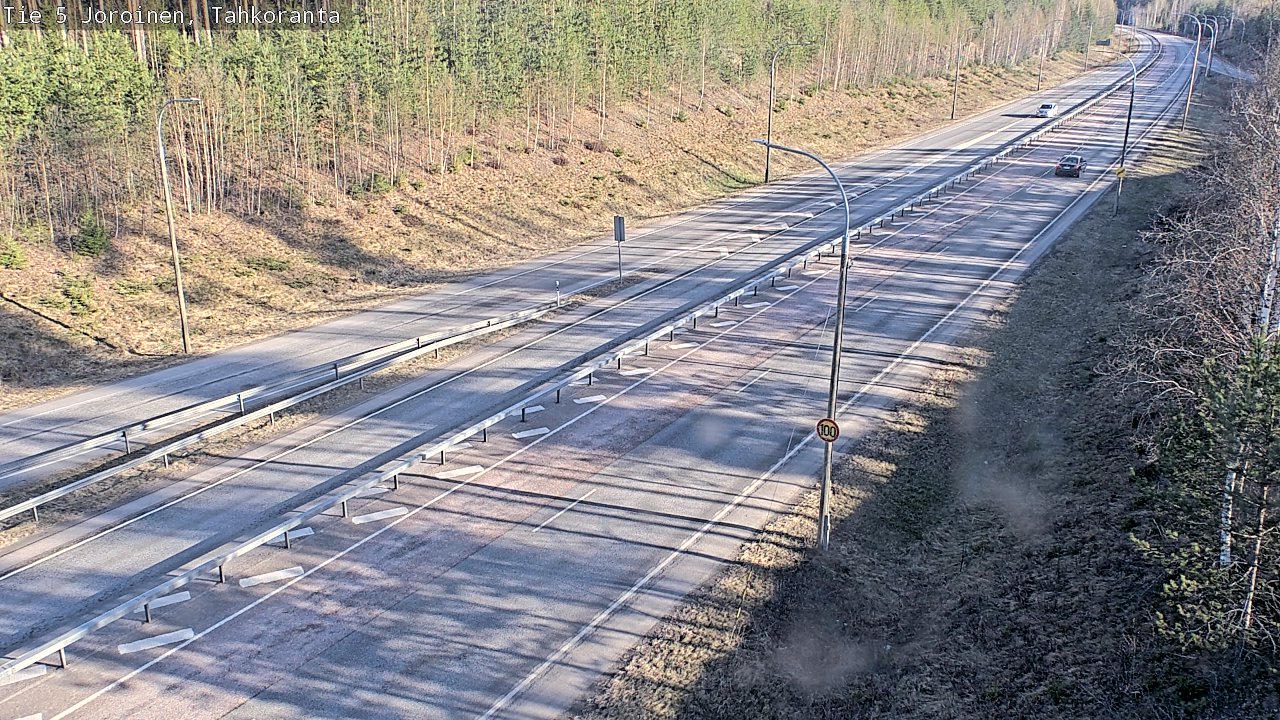 Kelikamerat Kuva Tie 5 Joroinen, Tahkoranta, Joroinen, Pohjois-Savo