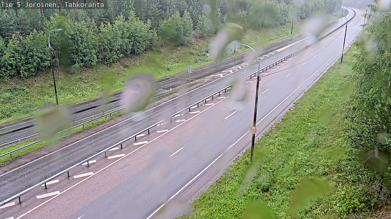 Weather Camera Image Road 5 Joroinen, Tahkoranta, Joroinen, Pohjois-Savo