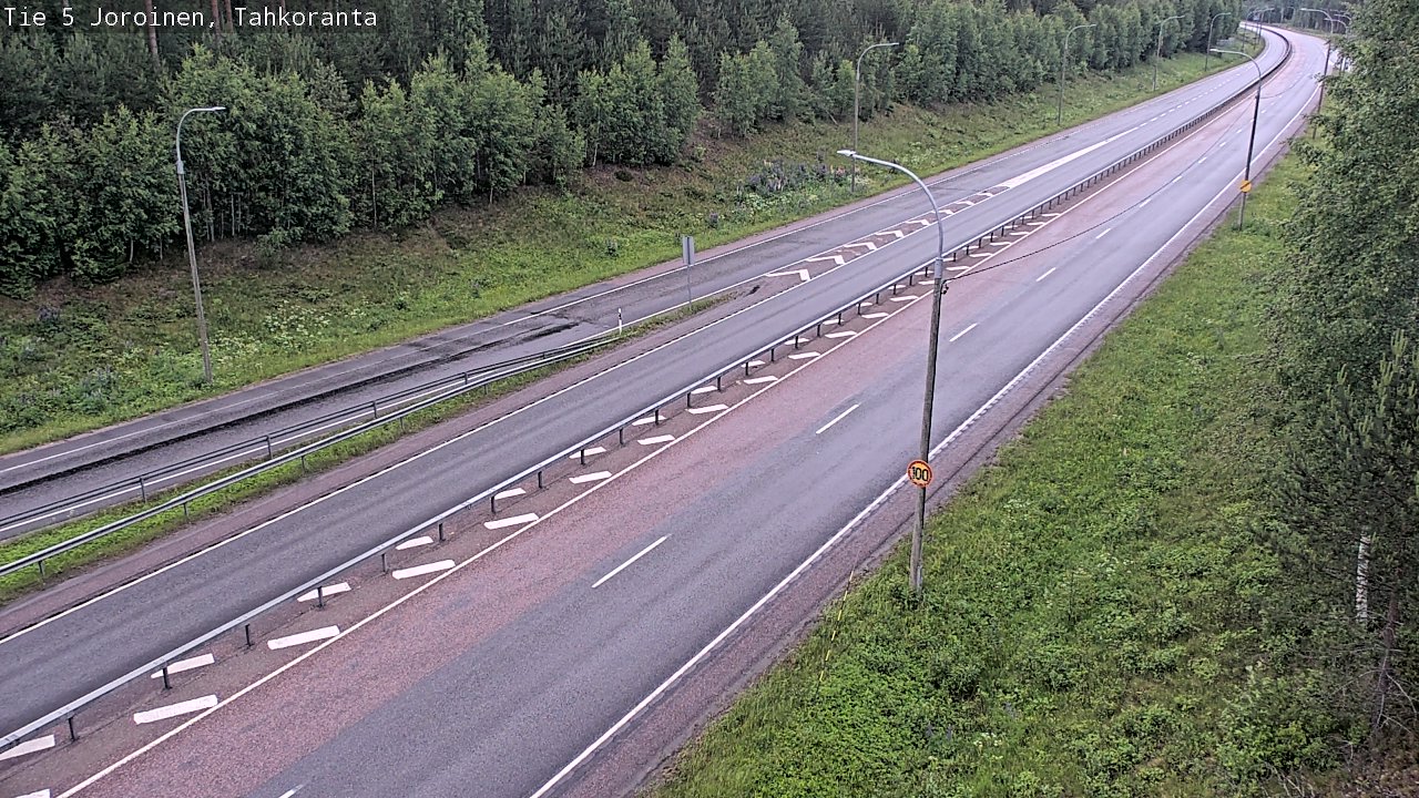 Weather Camera Image Road 5 Joroinen, Tahkoranta, Joroinen, Pohjois-Savo