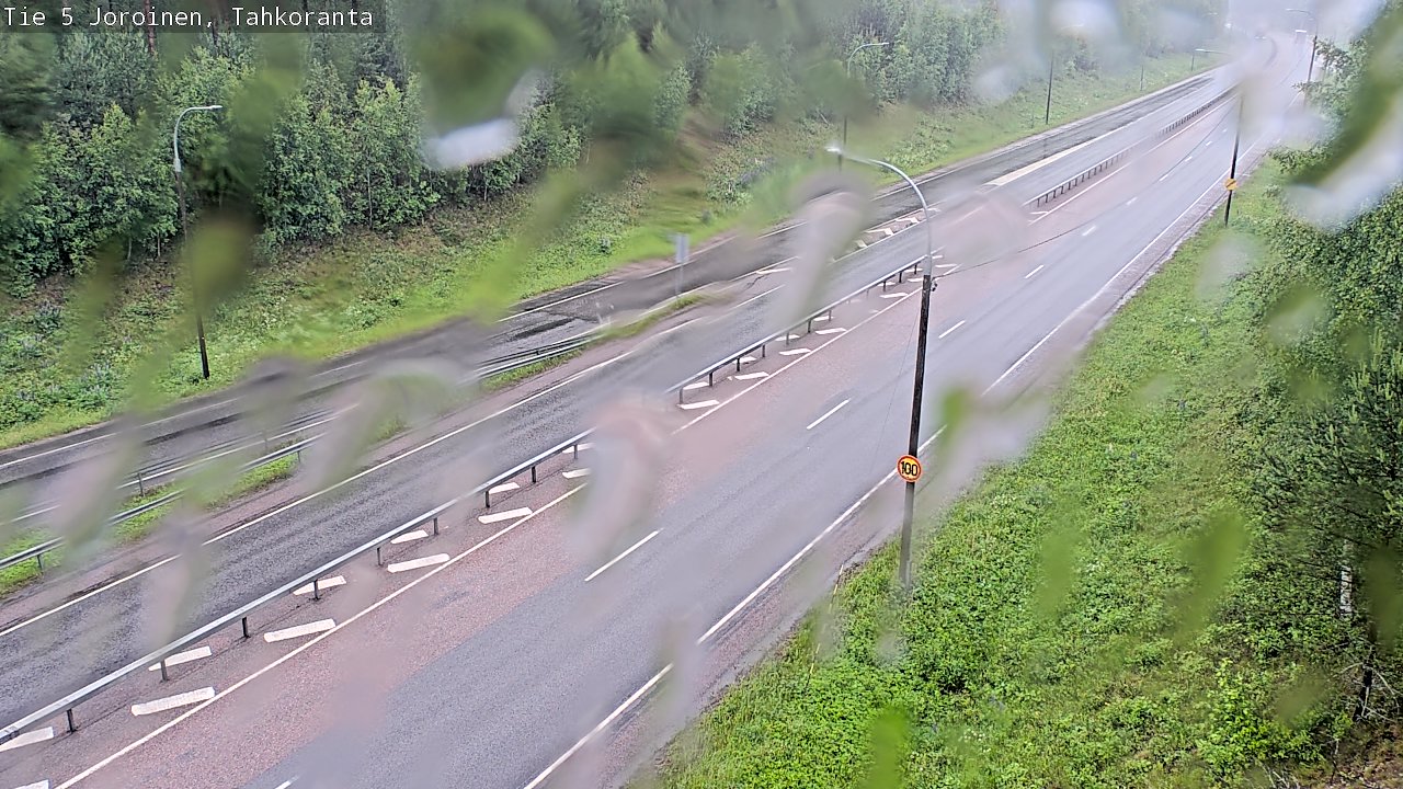 Weather Camera Image Väg 5 Jorois, Tahkoranta, Joroinen, Pohjois-Savo