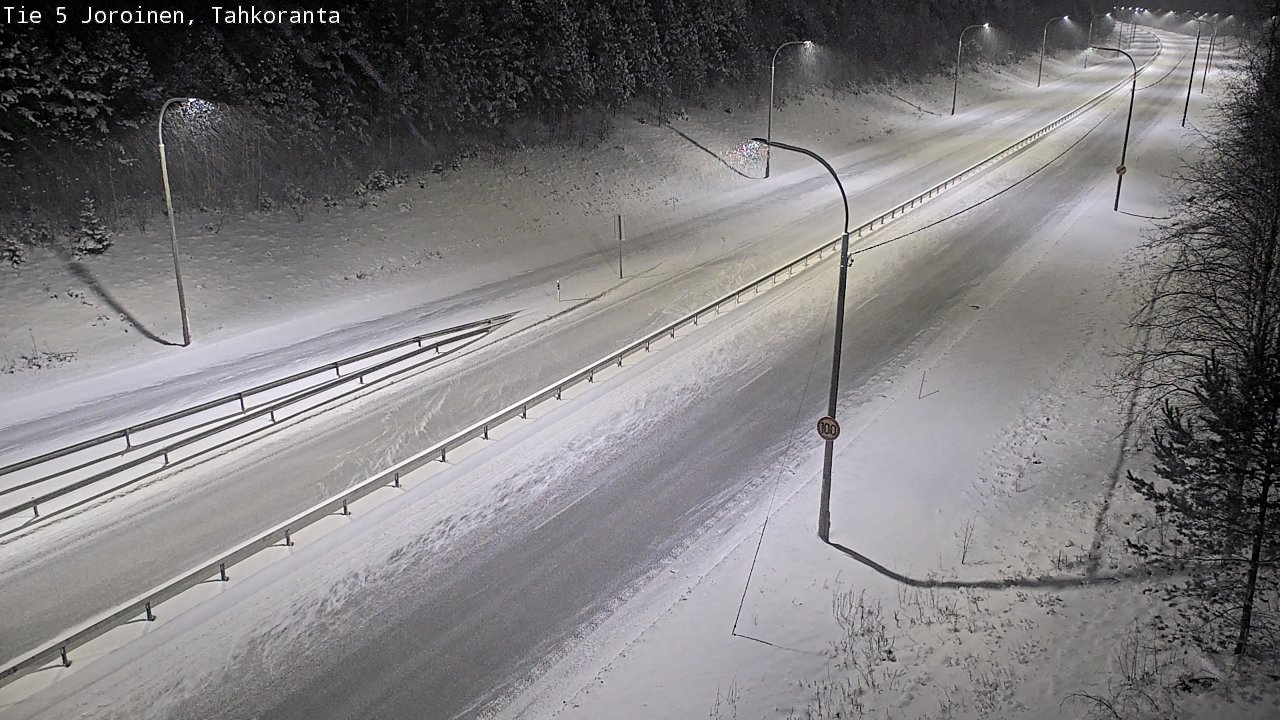 Kelikamerat Kuva Tie 5 Joroinen, Tahkoranta, Joroinen, Pohjois-Savo