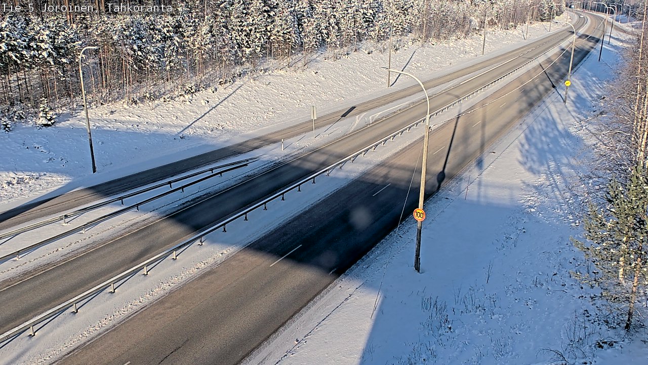 Weather Camera Image Road 5 Joroinen, Tahkoranta, Joroinen, Pohjois-Savo