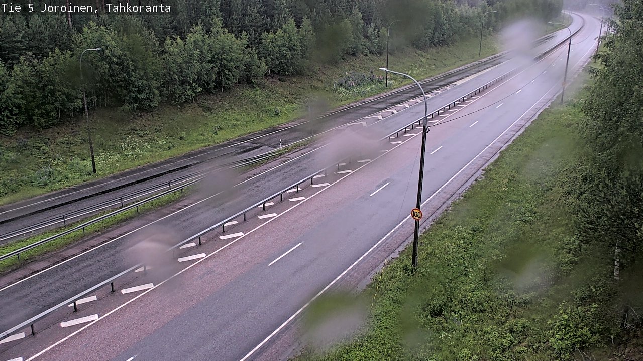 Weather Camera Image Road 5 Joroinen, Tahkoranta, Joroinen, Pohjois-Savo