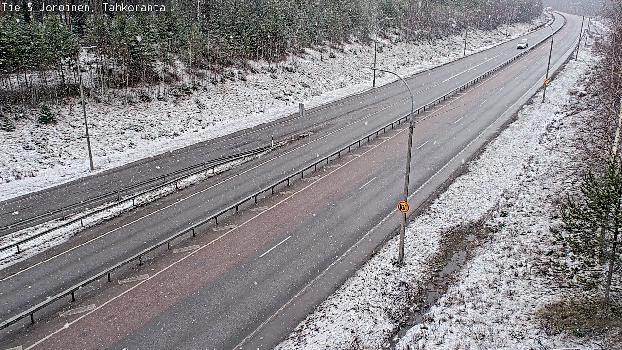 Kelikamerat Kuva Tie 5 Joroinen, Tahkoranta, Joroinen, Pohjois-Savo