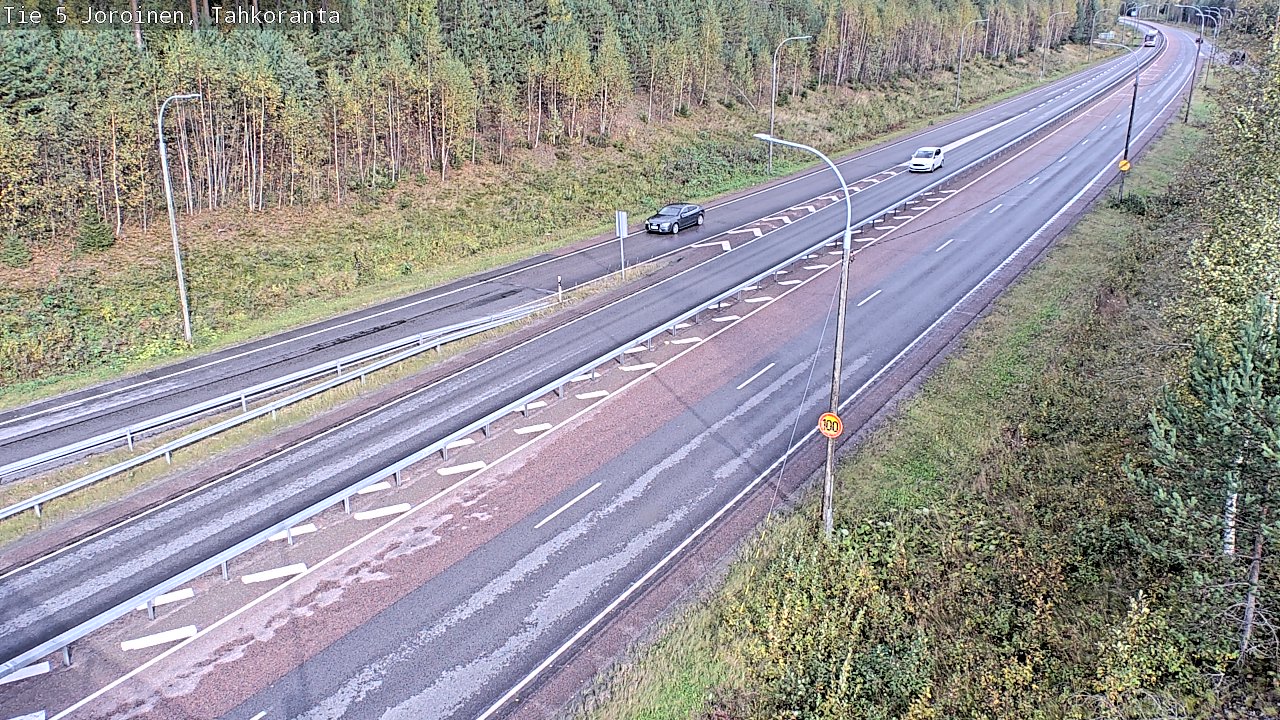 Kelikamerat Kuva Tie 5 Joroinen, Tahkoranta, Joroinen, Pohjois-Savo