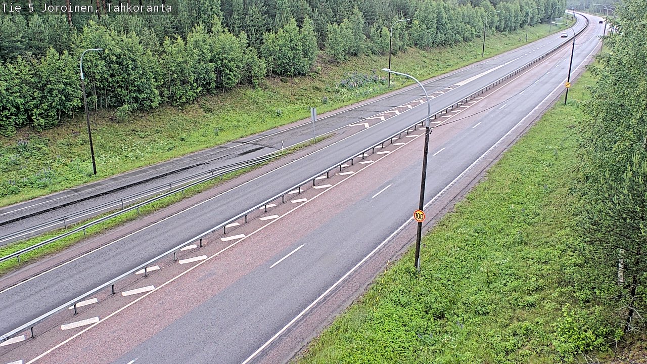 Weather Camera Image Väg 5 Jorois, Tahkoranta, Joroinen, Pohjois-Savo