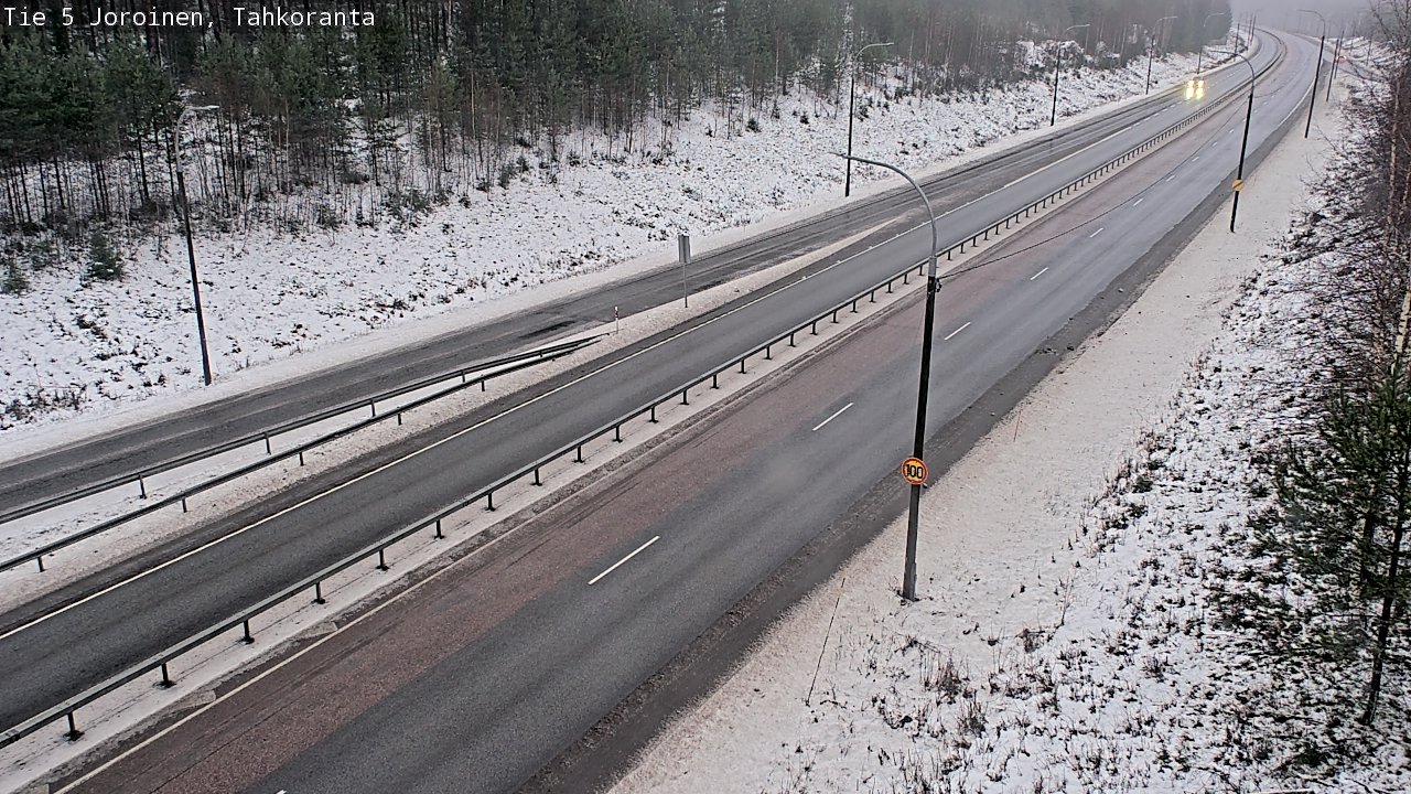 Weather Camera Image Road 5 Joroinen, Tahkoranta, Joroinen, Pohjois-Savo