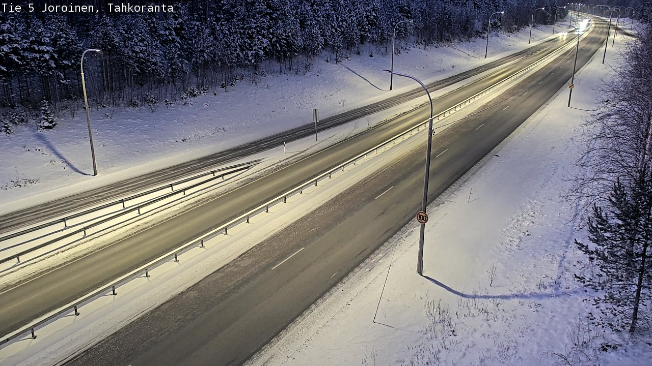Kelikamerat Kuva Tie 5 Joroinen, Tahkoranta, Joroinen, Pohjois-Savo