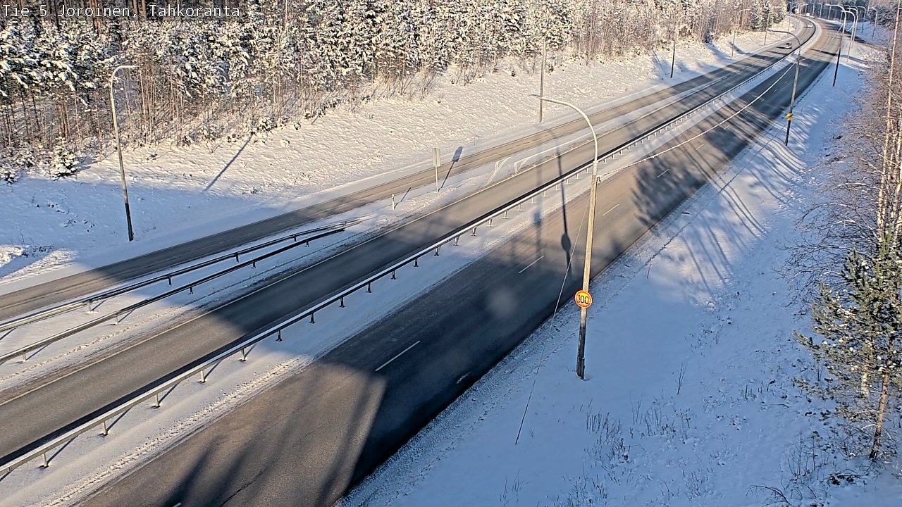 Weather Camera Image Road 5 Joroinen, Tahkoranta, Joroinen, Pohjois-Savo