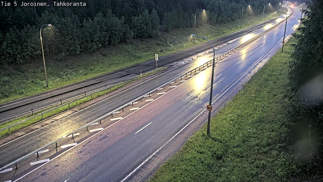 Weather Camera Image Road 5 Joroinen, Tahkoranta, Joroinen, Pohjois-Savo
