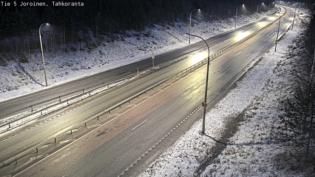 Kelikamerat Kuva Tie 5 Joroinen, Tahkoranta, Joroinen, Pohjois-Savo