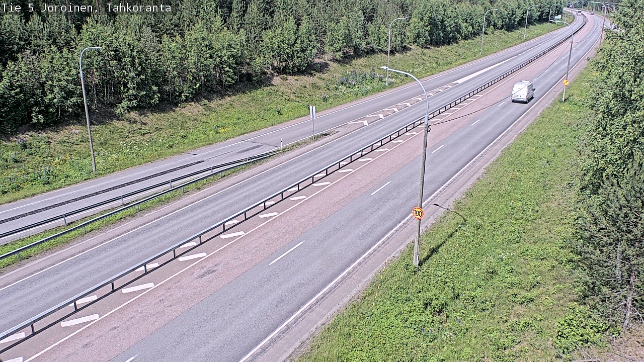 Weather Camera Image Road 5 Joroinen, Tahkoranta, Joroinen, Pohjois-Savo
