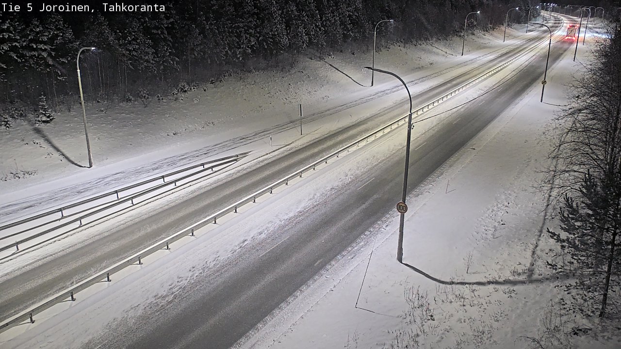 Kelikamerat Kuva Tie 5 Joroinen, Tahkoranta, Joroinen, Pohjois-Savo