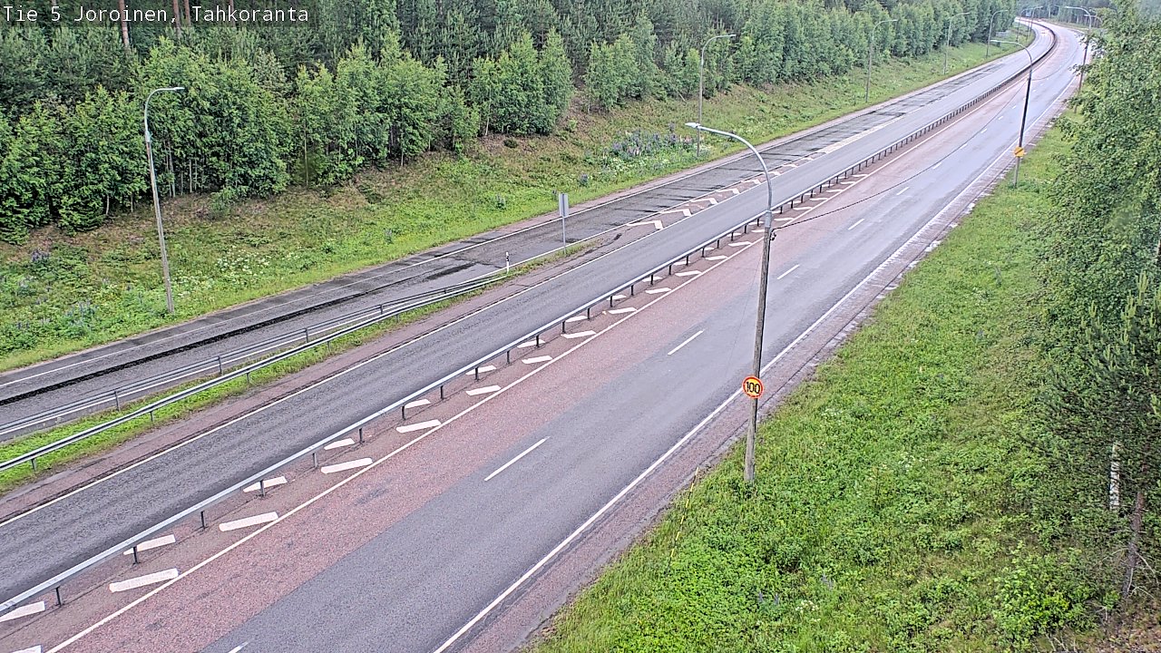 Weather Camera Image Road 5 Joroinen, Tahkoranta, Joroinen, Pohjois-Savo