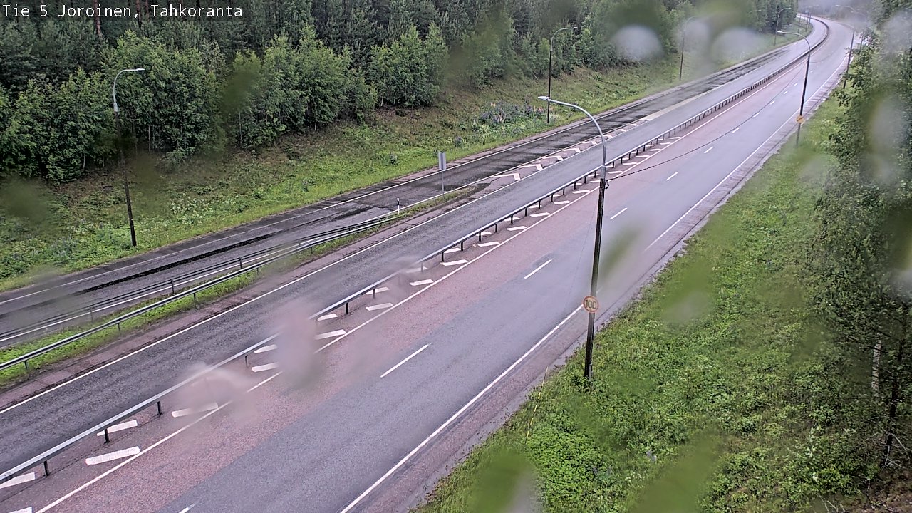 Weather Camera Image Road 5 Joroinen, Tahkoranta, Joroinen, Pohjois-Savo