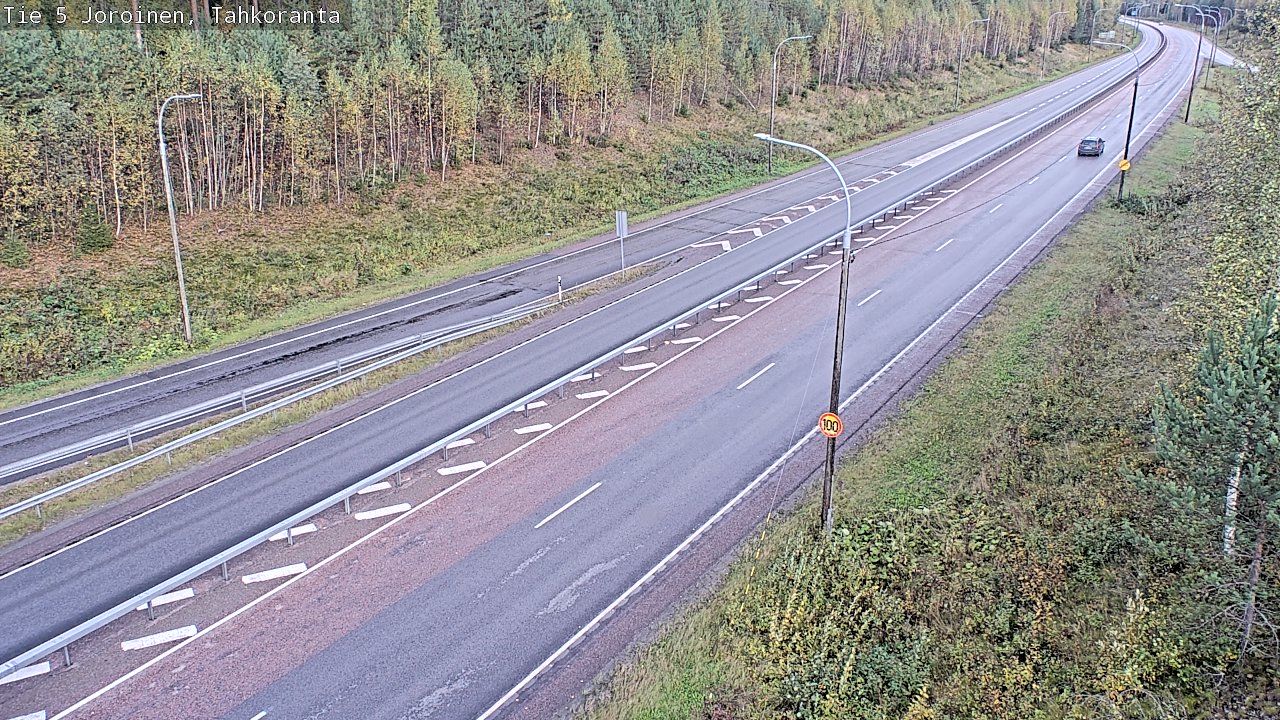 Kelikamerat Kuva Tie 5 Joroinen, Tahkoranta, Joroinen, Pohjois-Savo
