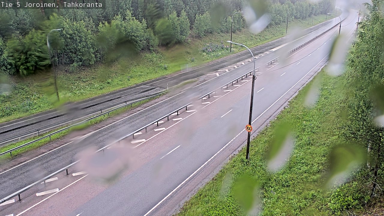 Weather Camera Image Road 5 Joroinen, Tahkoranta, Joroinen, Pohjois-Savo