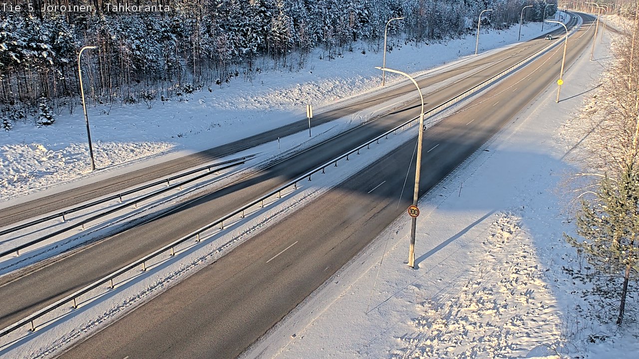 Weather Camera Image Road 5 Joroinen, Tahkoranta, Joroinen, Pohjois-Savo