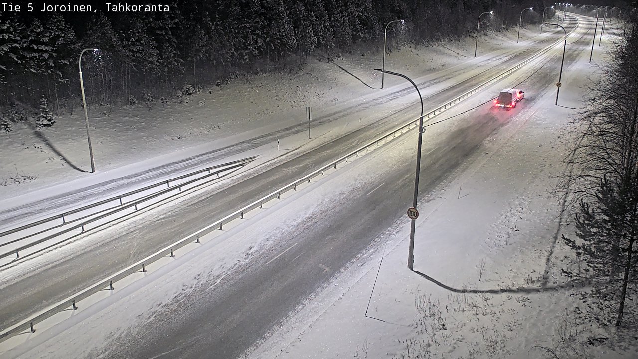 Kelikamerat Kuva Tie 5 Joroinen, Tahkoranta, Joroinen, Pohjois-Savo