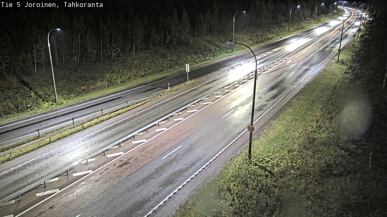 Weather Camera Image Väg 5 Jorois, Tahkoranta, Joroinen, Pohjois-Savo