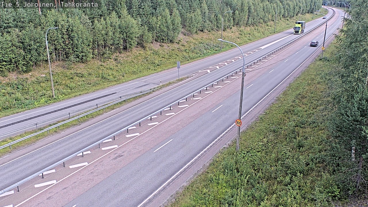 Kelikamerat Kuva Tie 5 Joroinen, Tahkoranta, Joroinen, Pohjois-Savo