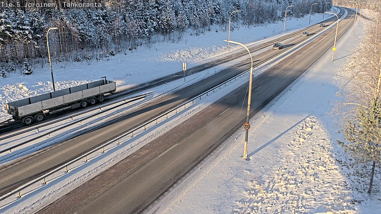 Kelikamerat Kuva Tie 5 Joroinen, Tahkoranta, Joroinen, Pohjois-Savo