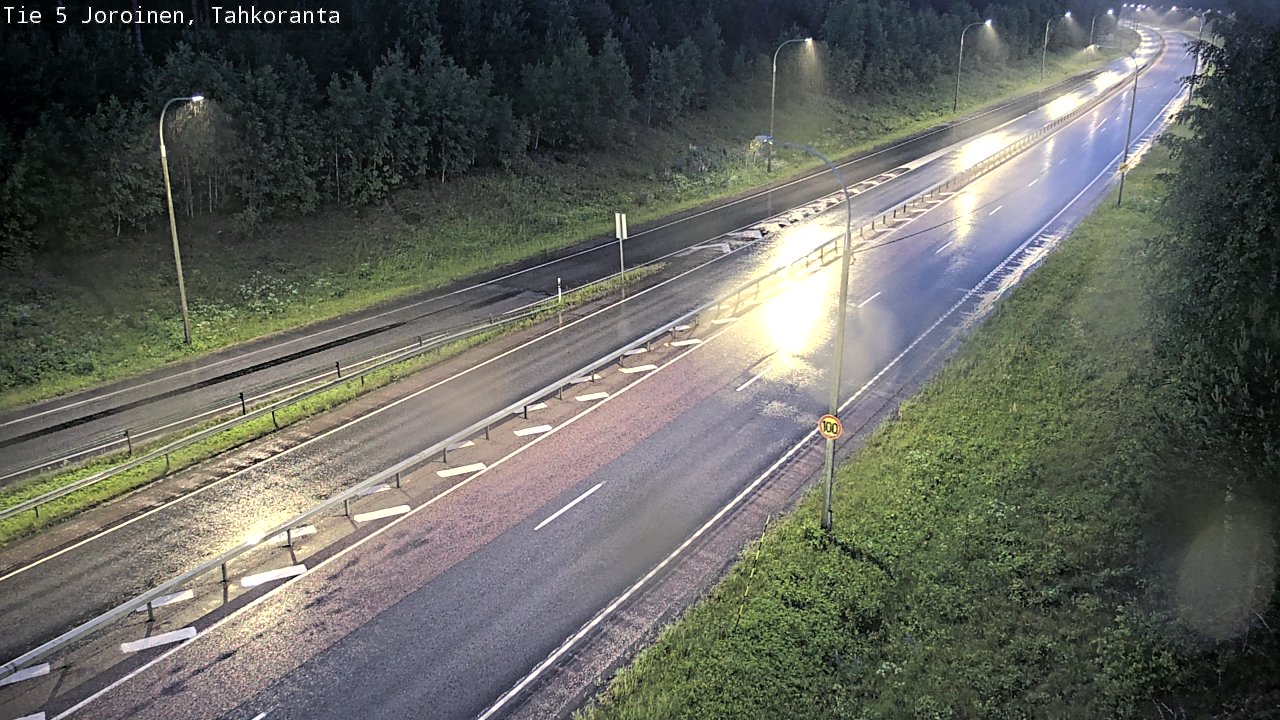 Weather Camera Image Road 5 Joroinen, Tahkoranta, Joroinen, Pohjois-Savo