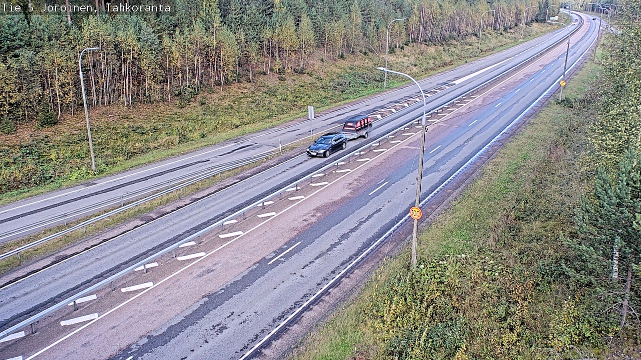 Kelikamerat Kuva Tie 5 Joroinen, Tahkoranta, Joroinen, Pohjois-Savo