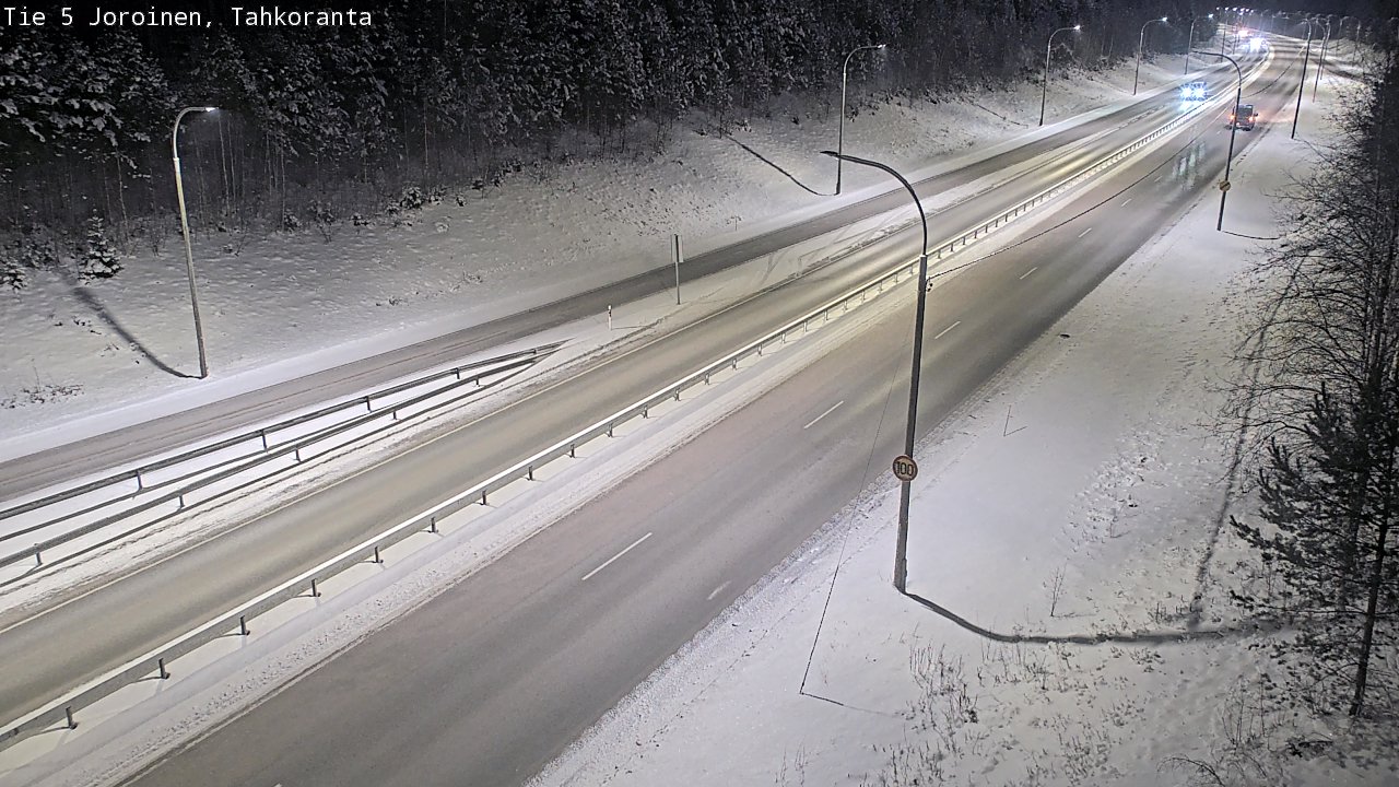 Weather Camera Image Road 5 Joroinen, Tahkoranta, Joroinen, Pohjois-Savo