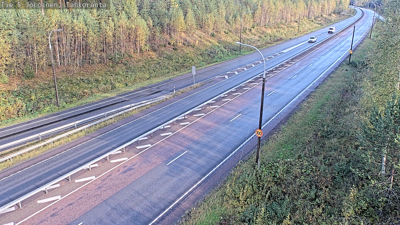 Weather Camera Image Road 5 Joroinen, Tahkoranta, Joroinen, Pohjois-Savo