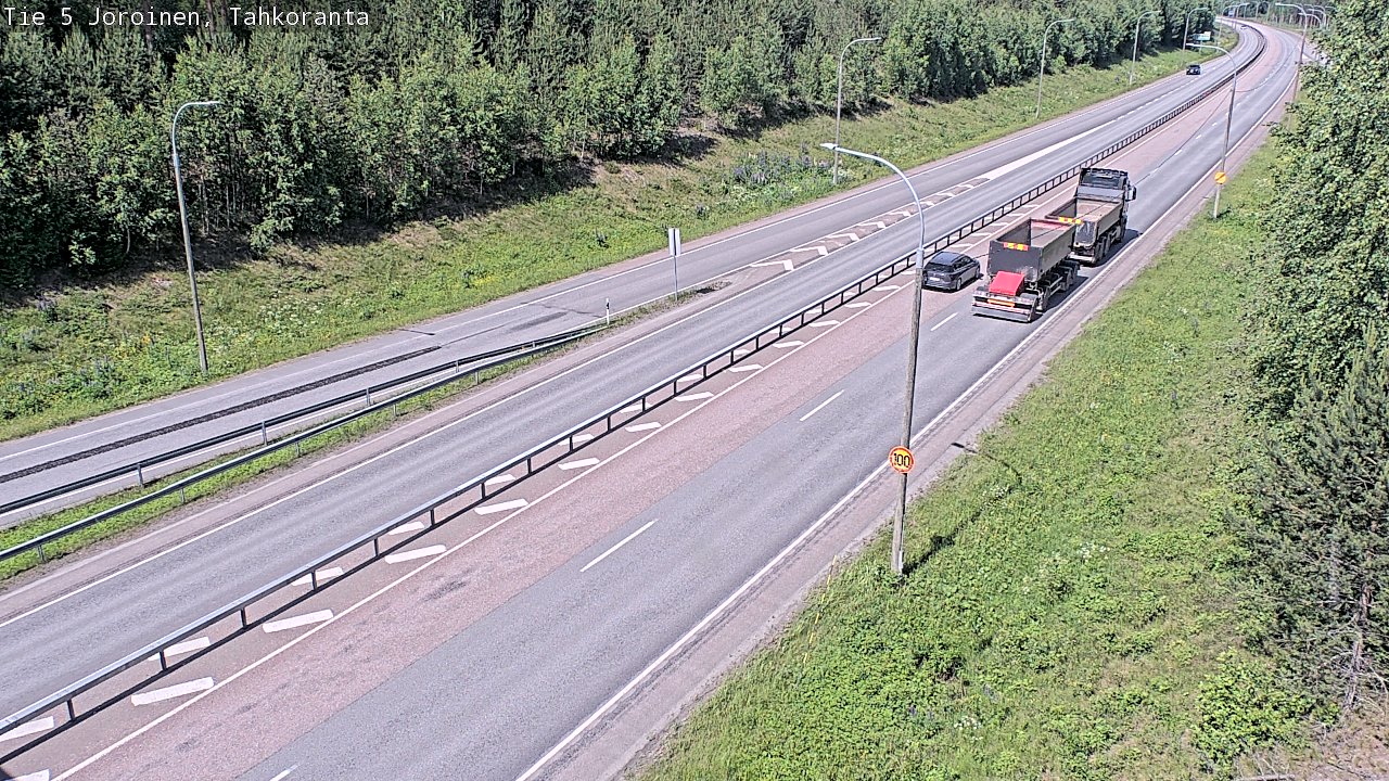 Weather Camera Image Road 5 Joroinen, Tahkoranta, Joroinen, Pohjois-Savo