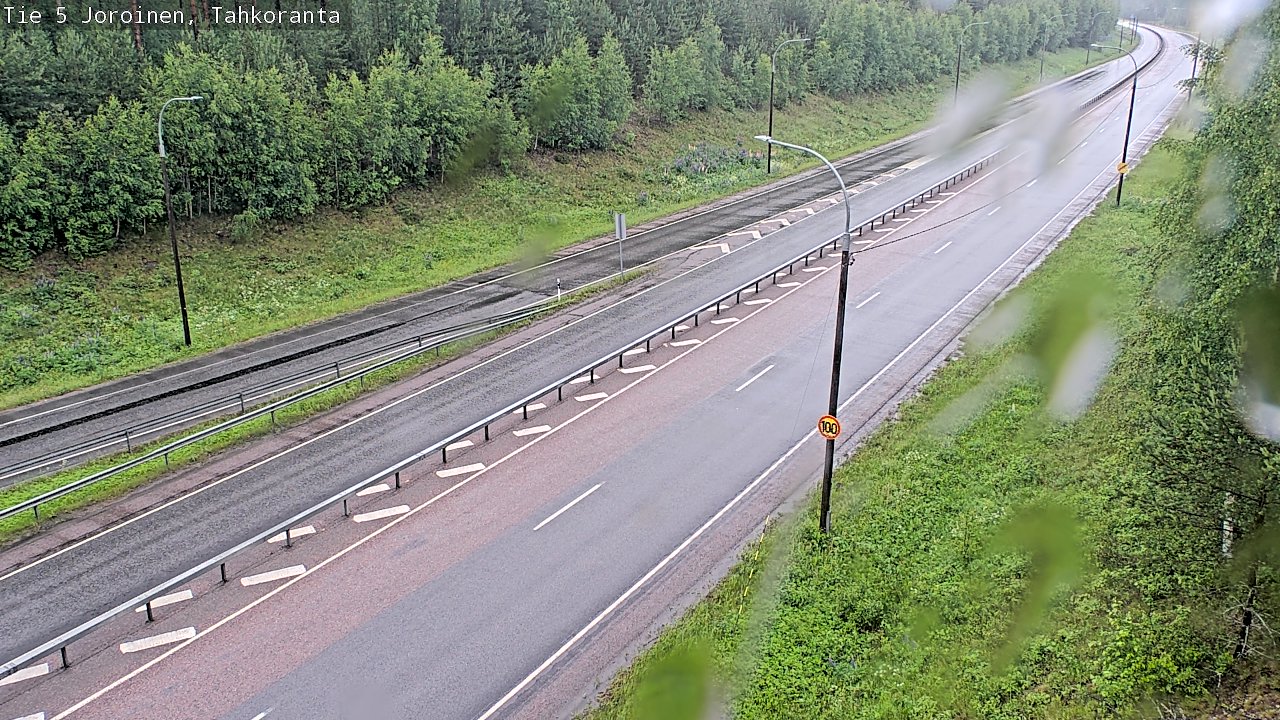 Weather Camera Image Road 5 Joroinen, Tahkoranta, Joroinen, Pohjois-Savo