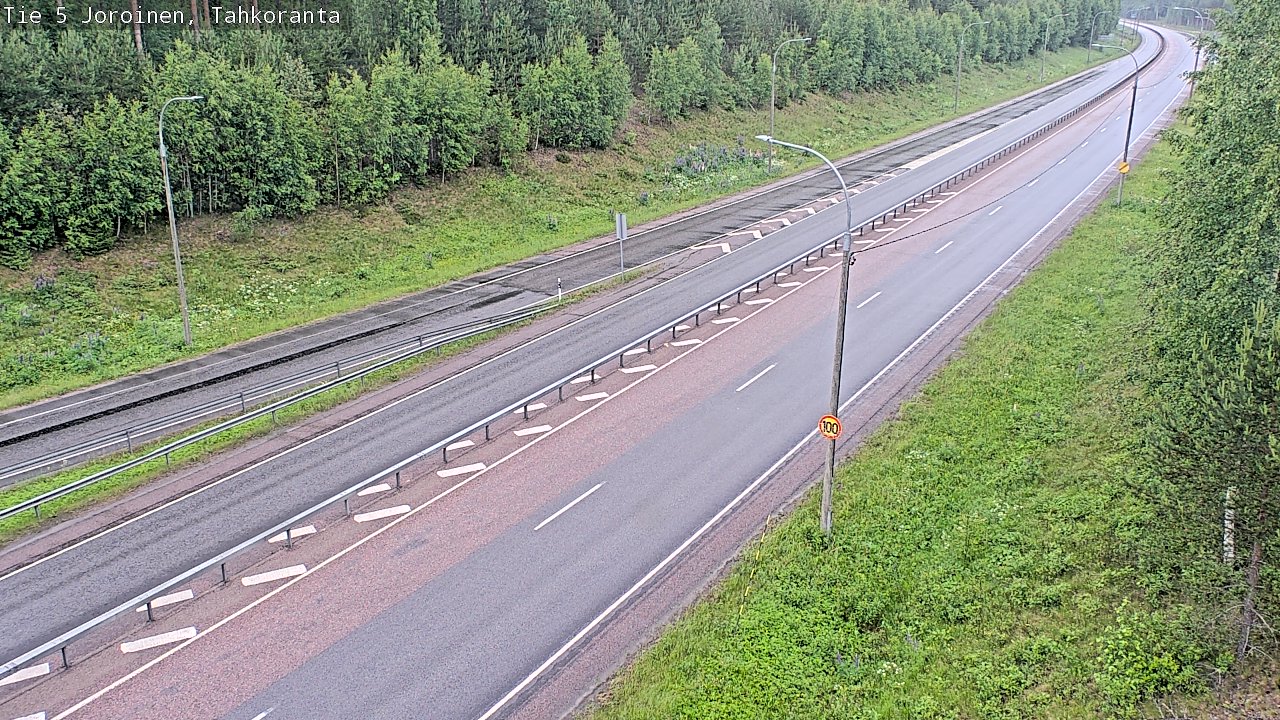 Weather Camera Image Road 5 Joroinen, Tahkoranta, Joroinen, Pohjois-Savo