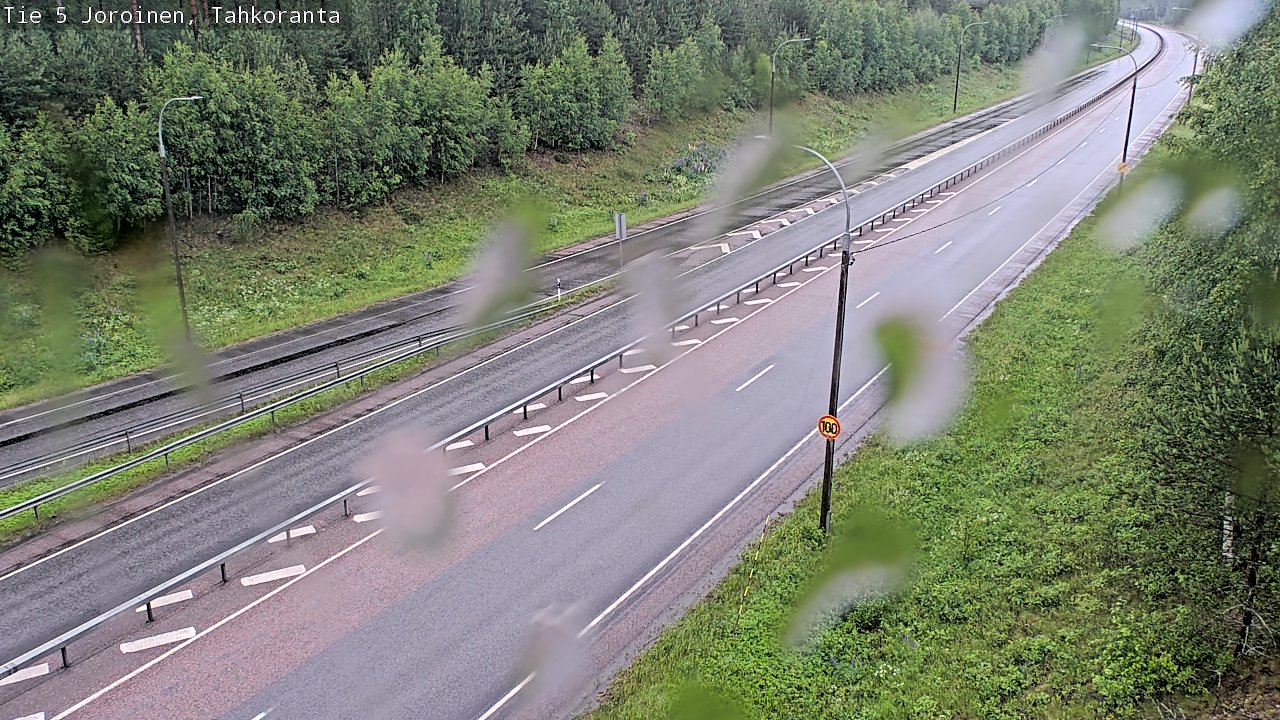 Weather Camera Image Road 5 Joroinen, Tahkoranta, Joroinen, Pohjois-Savo