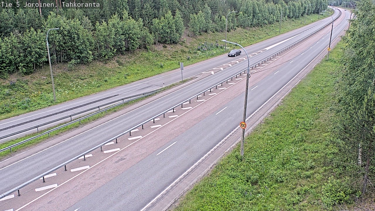 Weather Camera Image Road 5 Joroinen, Tahkoranta, Joroinen, Pohjois-Savo