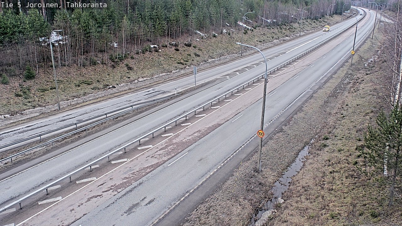 Kelikamerat Kuva Tie 5 Joroinen, Tahkoranta, Joroinen, Pohjois-Savo