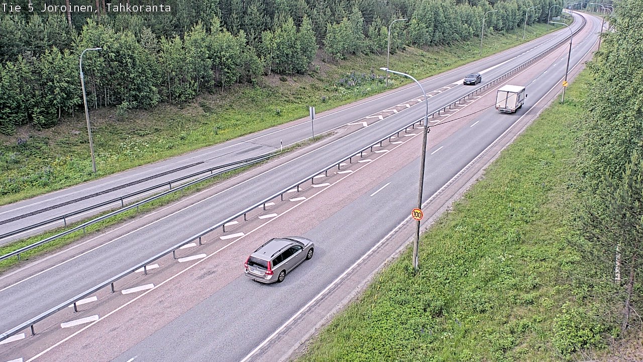 Weather Camera Image Road 5 Joroinen, Tahkoranta, Joroinen, Pohjois-Savo