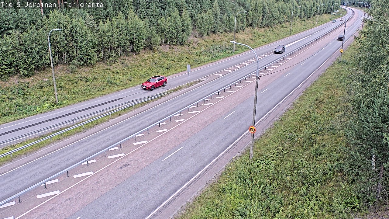 Weather Camera Image Road 5 Joroinen, Tahkoranta, Joroinen, Pohjois-Savo