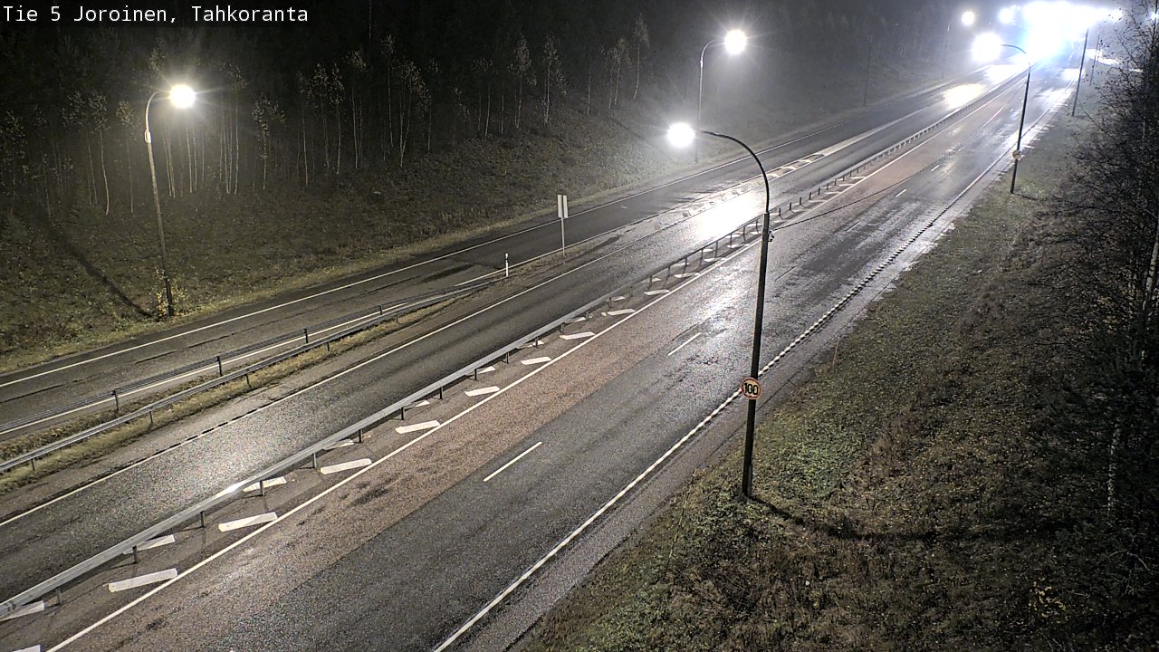 Weather Camera Image Road 5 Joroinen, Tahkoranta, Joroinen, Pohjois-Savo
