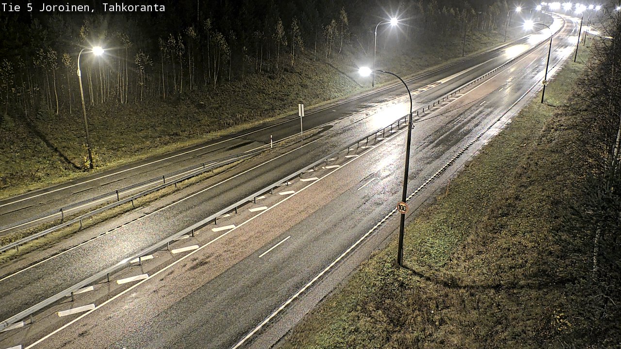 Weather Camera Image Road 5 Joroinen, Tahkoranta, Joroinen, Pohjois-Savo