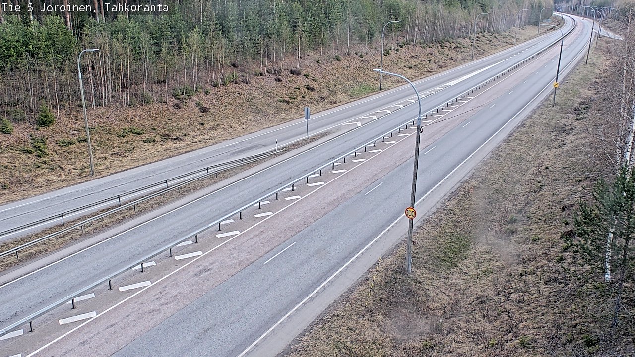 Kelikamerat Kuva Tie 5 Joroinen, Tahkoranta, Joroinen, Pohjois-Savo