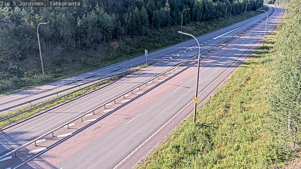 Kelikamerat Kuva Tie 5 Joroinen, Tahkoranta, Joroinen, Pohjois-Savo