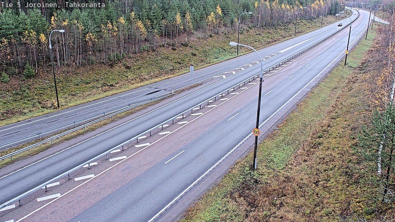 Weather Camera Image Väg 5 Jorois, Tahkoranta, Joroinen, Pohjois-Savo