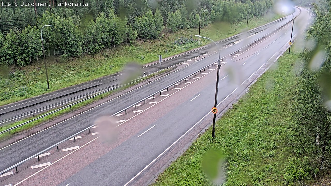 Weather Camera Image Road 5 Joroinen, Tahkoranta, Joroinen, Pohjois-Savo