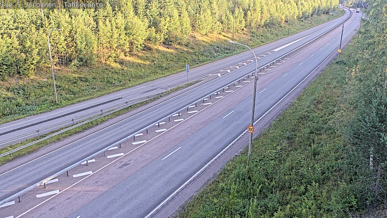 Kelikamerat Kuva Tie 5 Joroinen, Tahkoranta, Joroinen, Pohjois-Savo